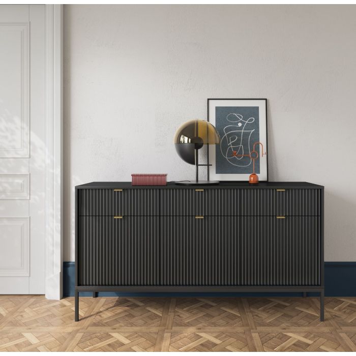 DYFED Sideboard 154cm - Black