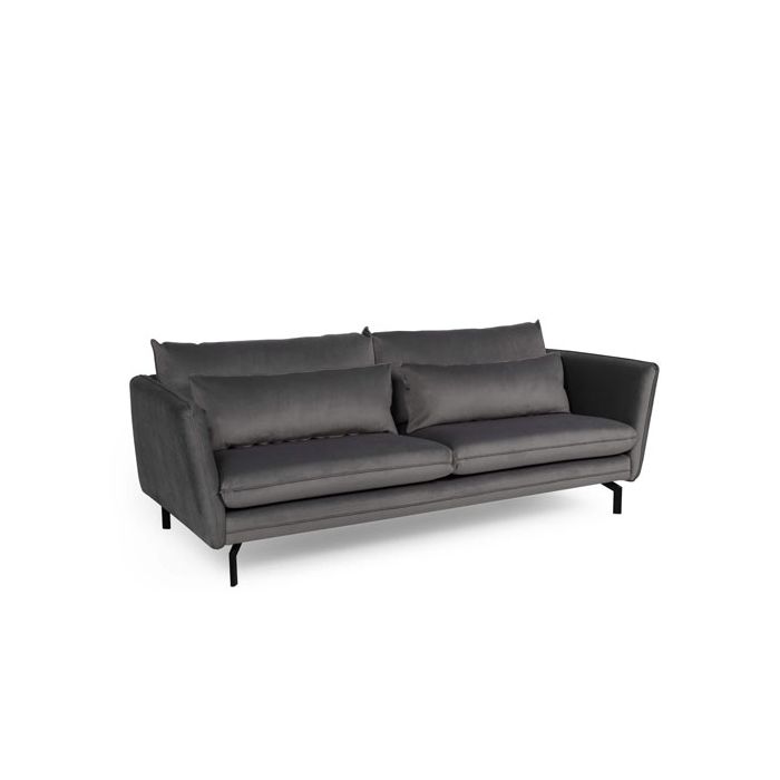Montclair 3 Seater Fabric Sofa - Grey
