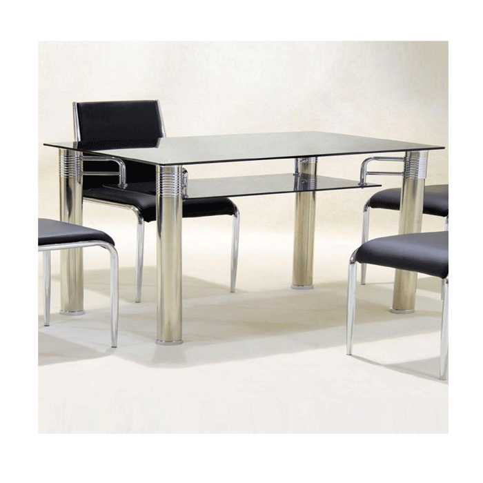 Henrik Rectangular Dining Table - Black