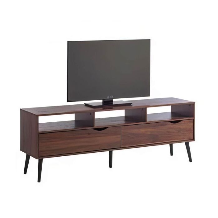 Calyx Large TV Unit - Walnut