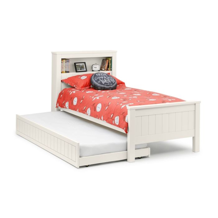 Maine Bookcase Bed - White