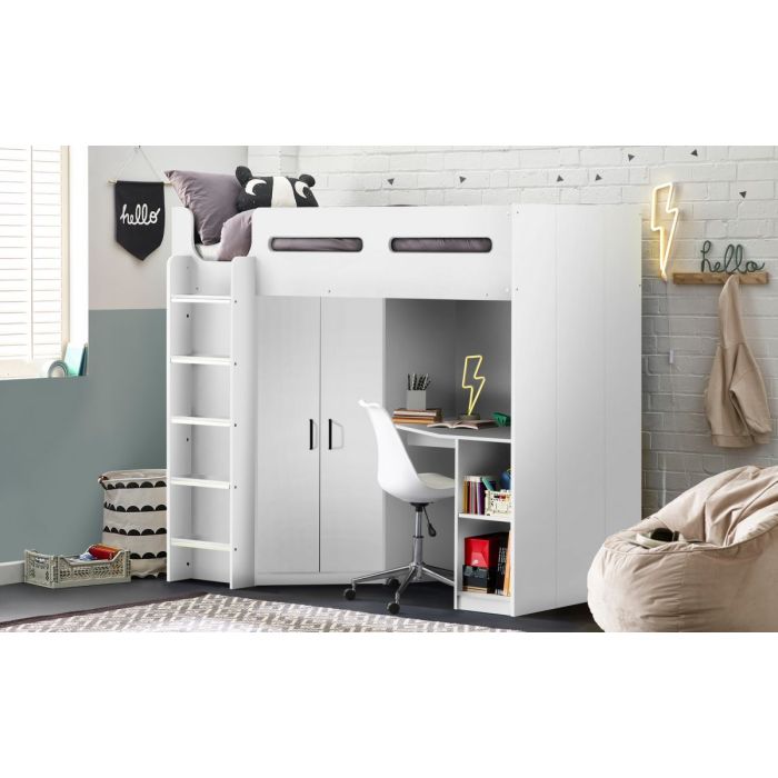 Hercules High Sleeper - All White