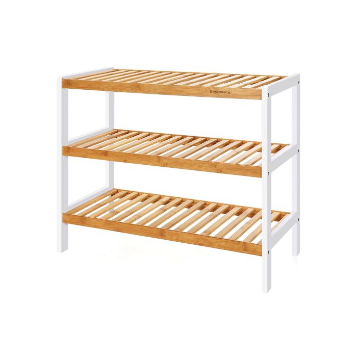 Bamboo Shoe Rack