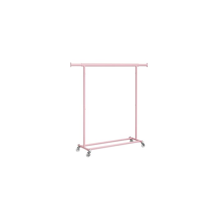 Clothes Rack - SERRO Heavy Duty on Wheel - Jelly Pink
