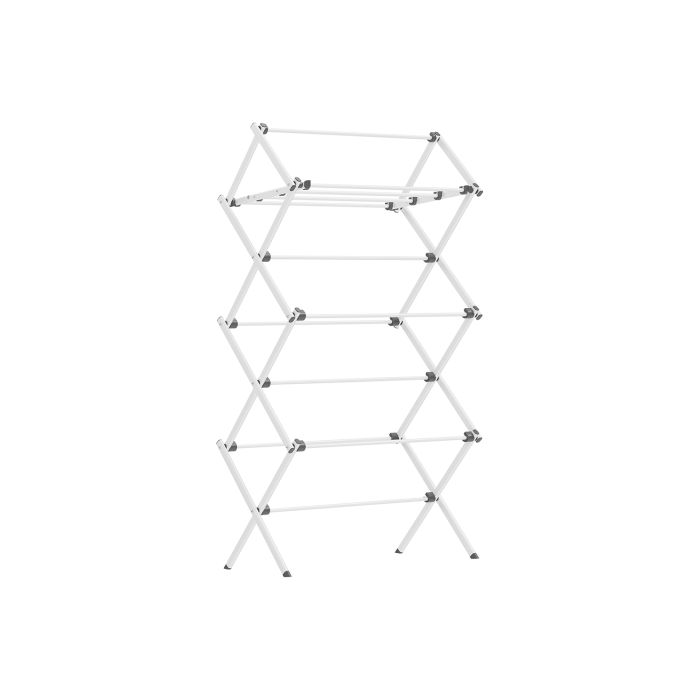Foldable Clothes Airer with Steel Frame