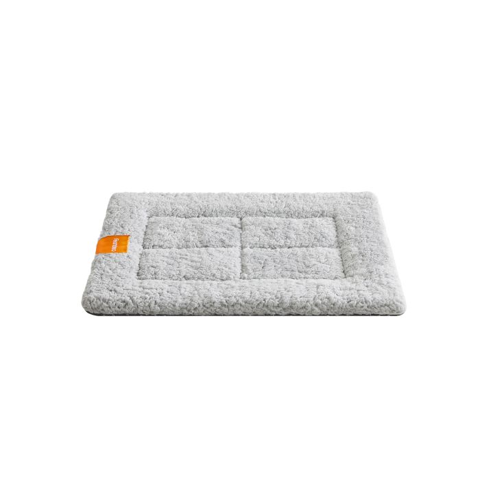 90 x 65 cm Warm Dog Cat Bed Dove Grey