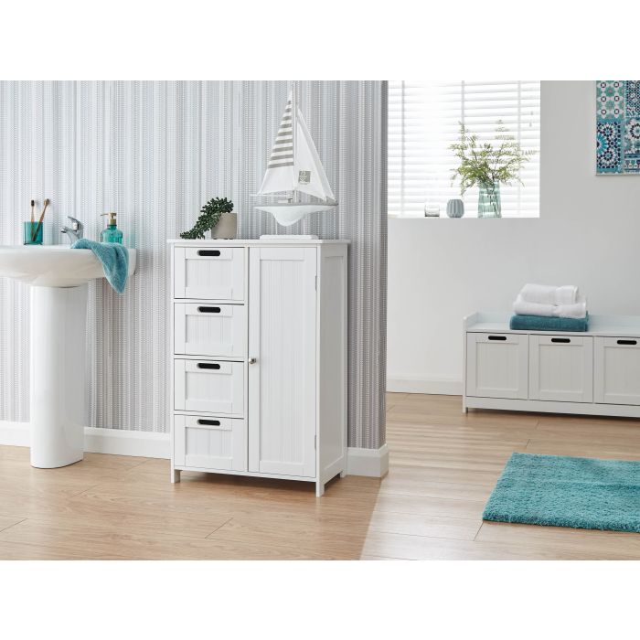 Colonial Multi Cabinet White