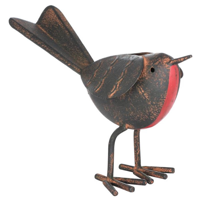 Rocky The Robin Ornament - Brown