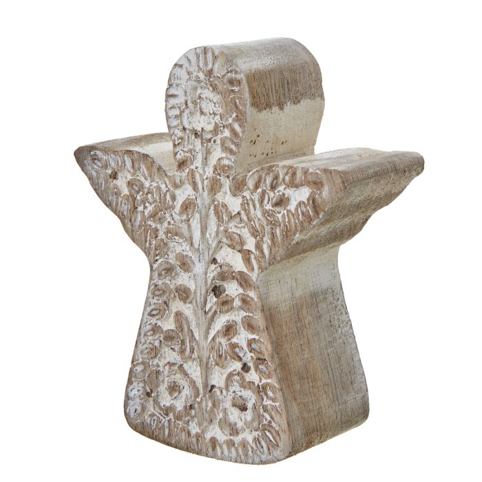 Whitto Patterned Angel Decoration