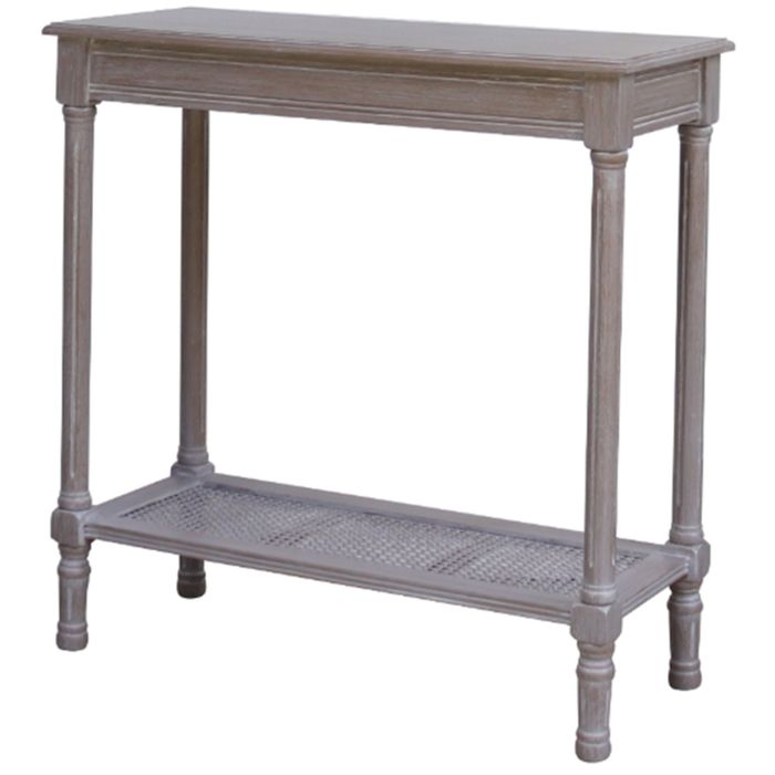 Serene Rattan Console Table