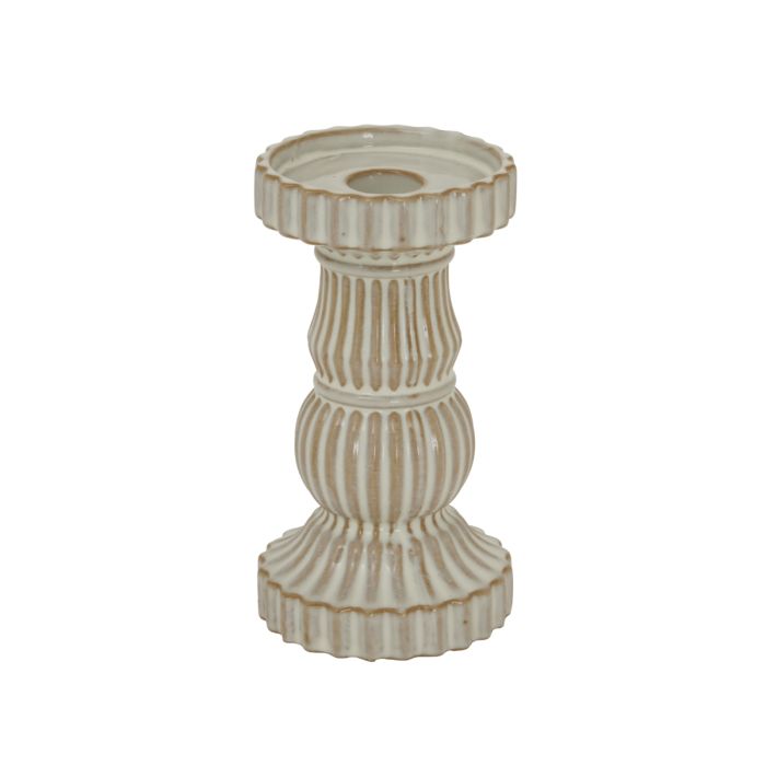 Alvo Ceramic Pillar Candle Holder