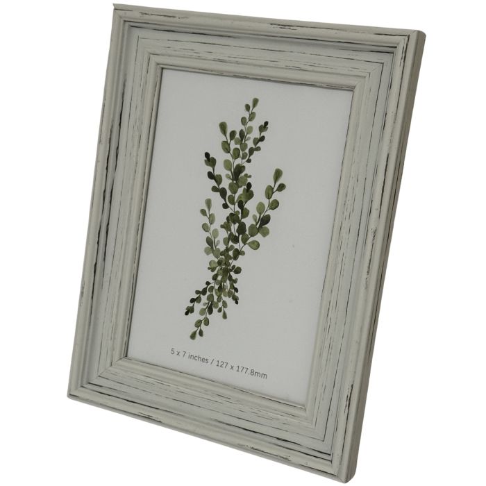 LUMINA Photo Frame 5X7 - White