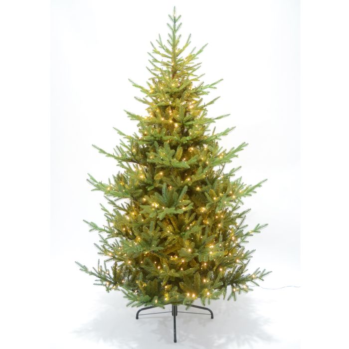 PINETOP Spruce 7Ft Pre Lit 500 Led Christmas Tree - Green