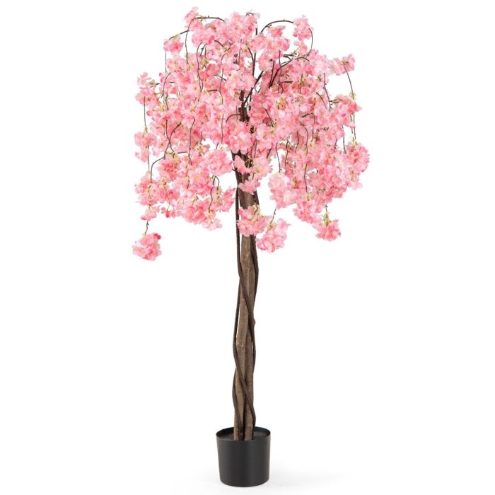 DRAYTHORNE 163CM Tall Artificial Cherry Blossom Tree with Flowers-Pink