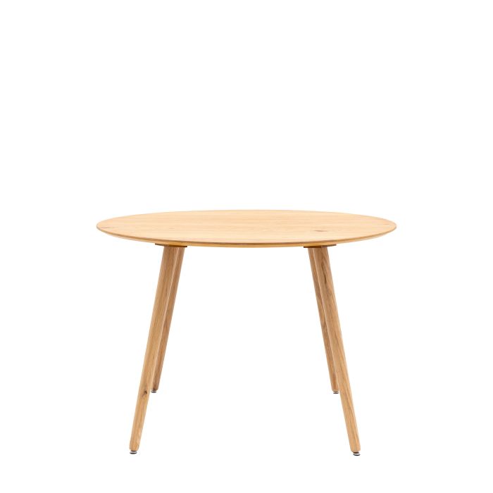 BANBURY Round Dining Table - Light Oak