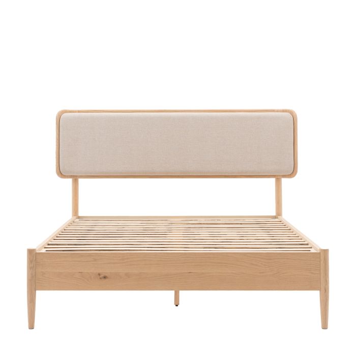 BANBURY Double Wooden Bedframe - Natural