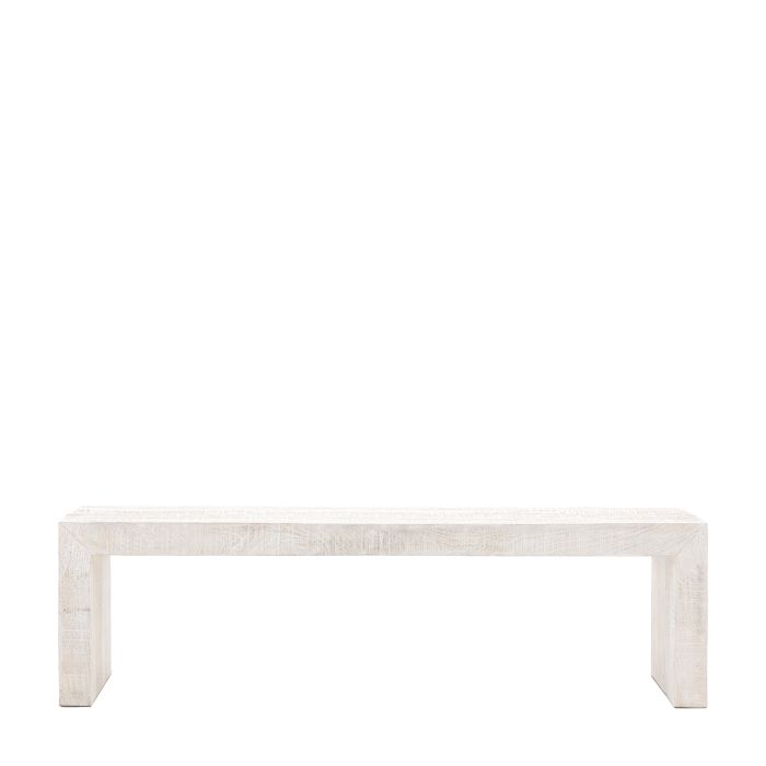 ROSEBRIDGE Dining Bench - White
