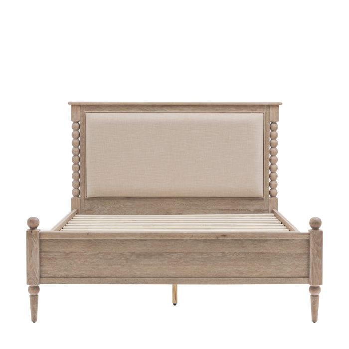 STONELEIGH Super Kingsize Wooden Bedframe - Light Oak