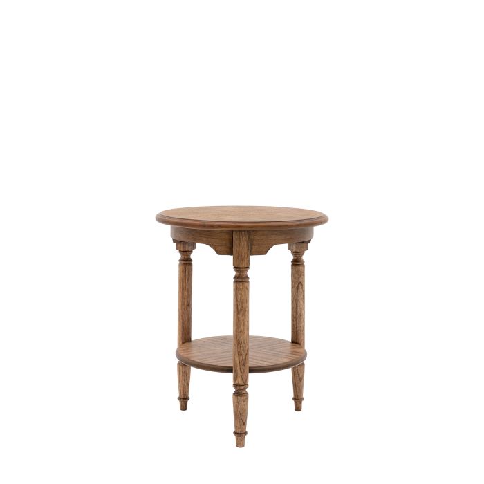 ALDERLEIGH Side Table - Dark Oak