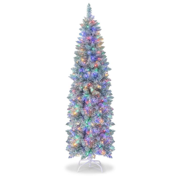 Slim Pencil LED Christmas Tree - 6ft