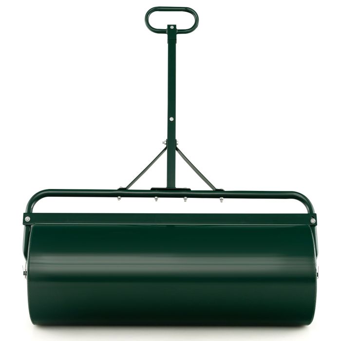 AXTROW 113L Metal Garden Lawn Roller-Green