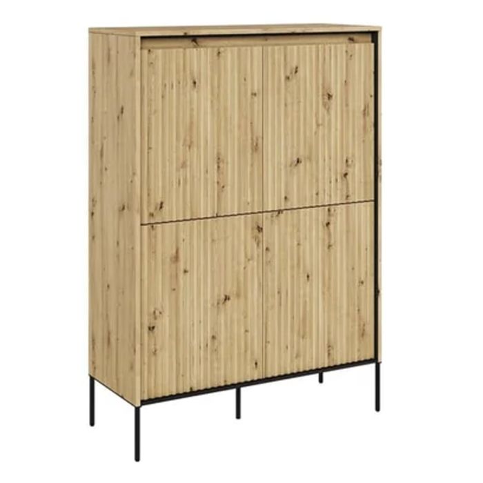 TRADESSA Highboard Cabinet - Oak