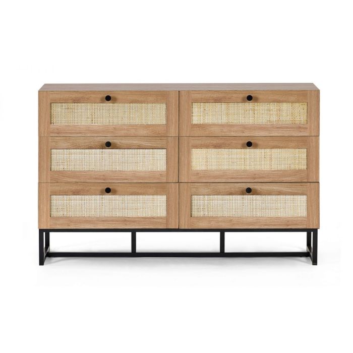 Padstow 6 Drawer Chest - Oak