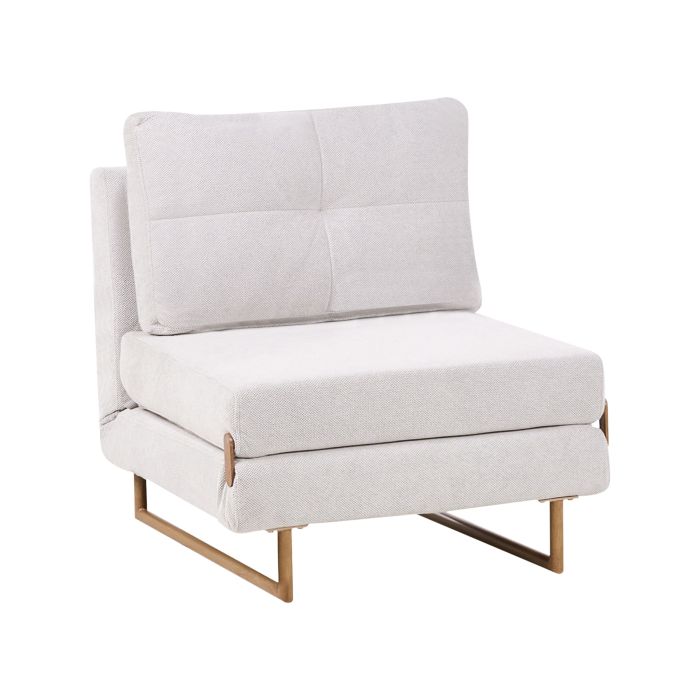 COMDEN Fabric Chair Sofa Bed - Off White