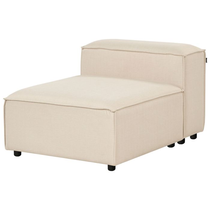 Fabric 1-Seat Section Beige ARDAL