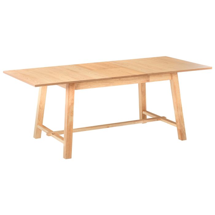 NORTHAMWELL Wooden Extending Rectangular Dining Table - Brown