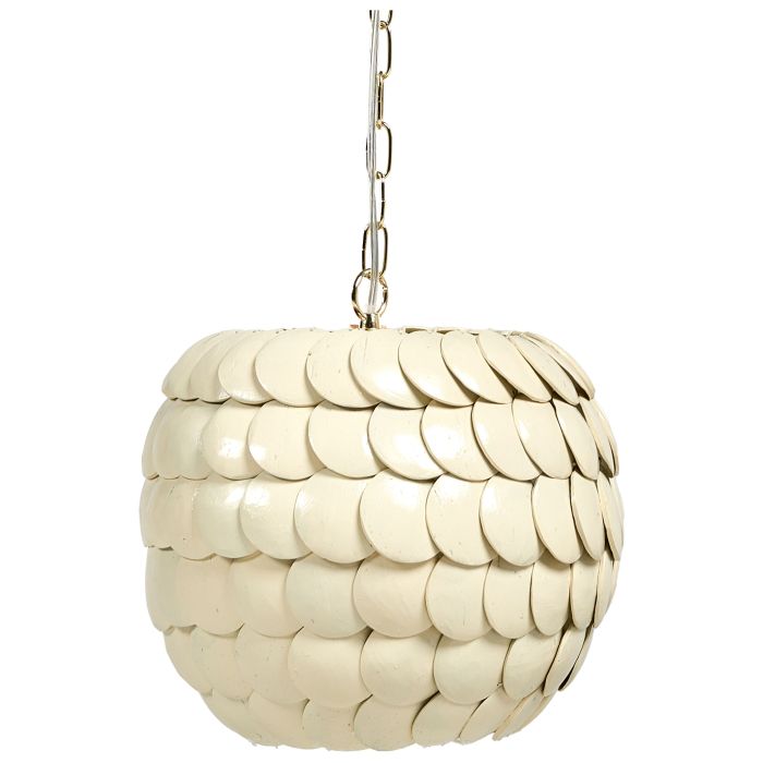 HOLMLEIGHON Coconut Shell Pendant Lamp - Beige
