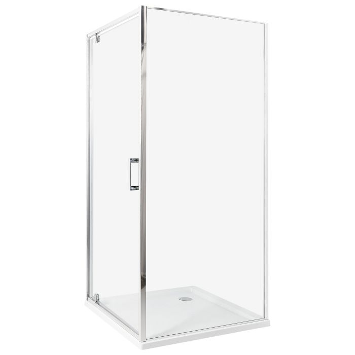 Shower Enclosure DARLI 90 x 90 x 185 cm Silver