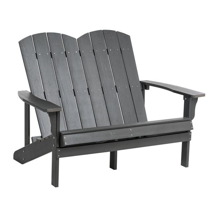 HAVAN Garden Bench - Dark Grey