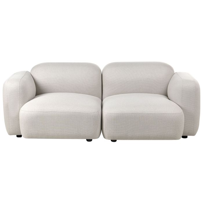 YATCOMBE Fabric 3 Seater Sofa - Light Beige