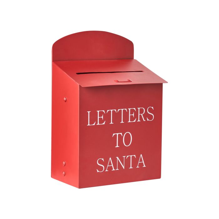 GRACEMERE Santa Post Box - Red