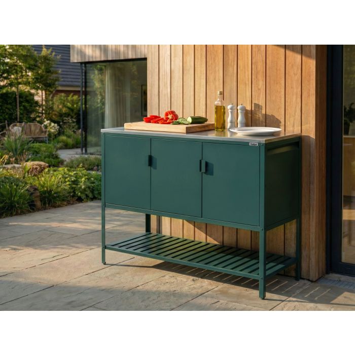MAENAZ Outdoor Kitchen Cabinet - Green