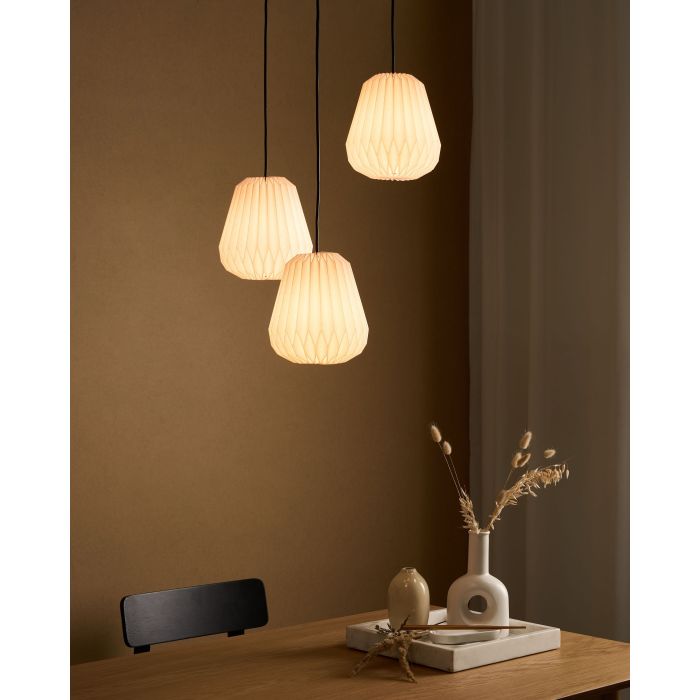 MALERO Pendant Lamp 3 Light - White