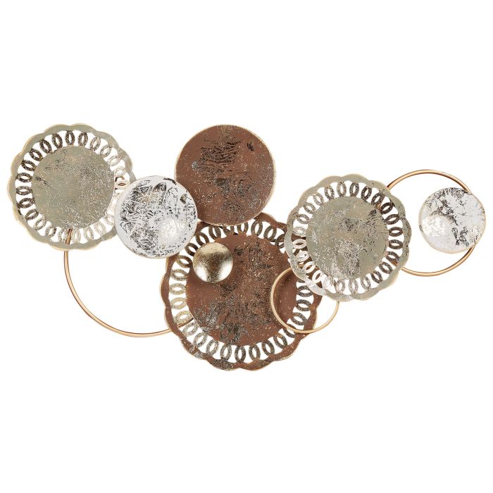 Wall Decor PLUTONIUM Metal Multicolour 48 cm