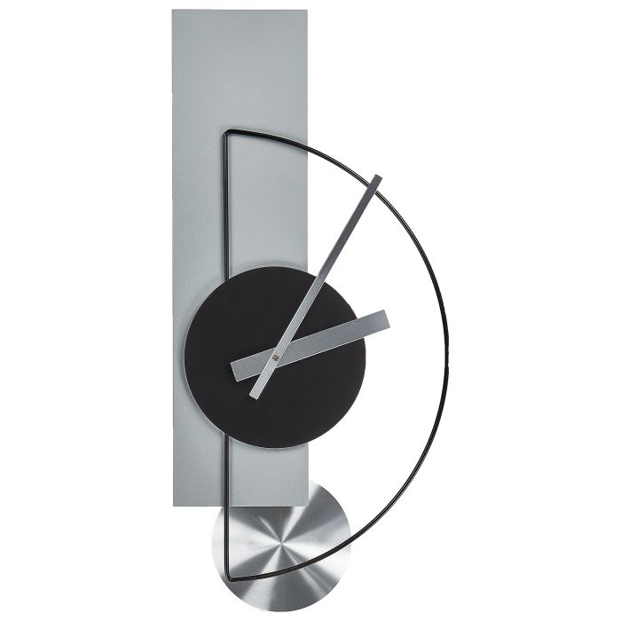 Wall Clock CEVINS 31 cm Metal Light Grey