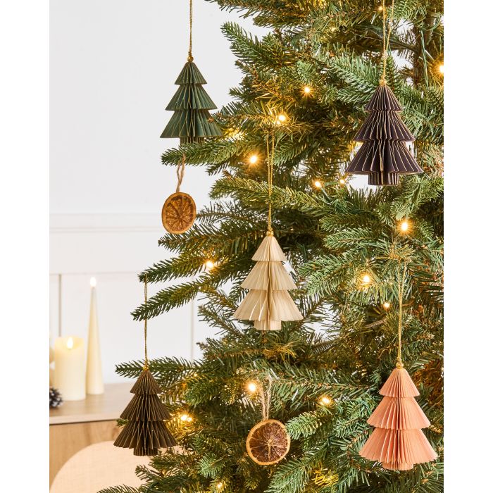 CASERO Christmas Decor Hanging Baubles Set of 20 - Multicolour
