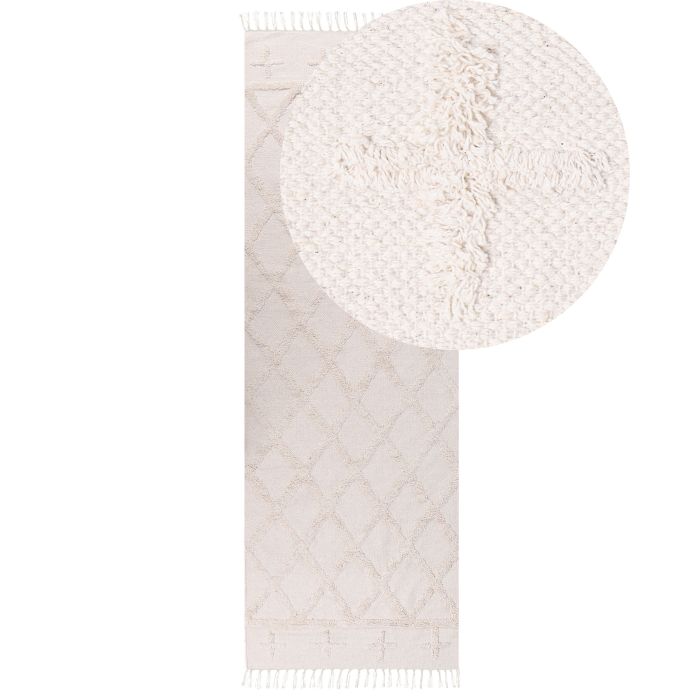 WIDMERE Cotton Rug - Beige