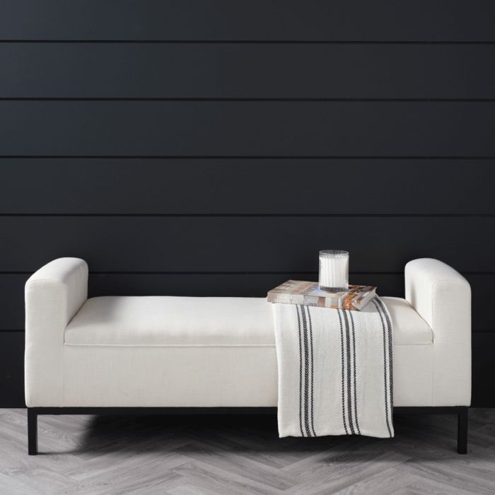 SEREN Linen Room Bench - Ivory