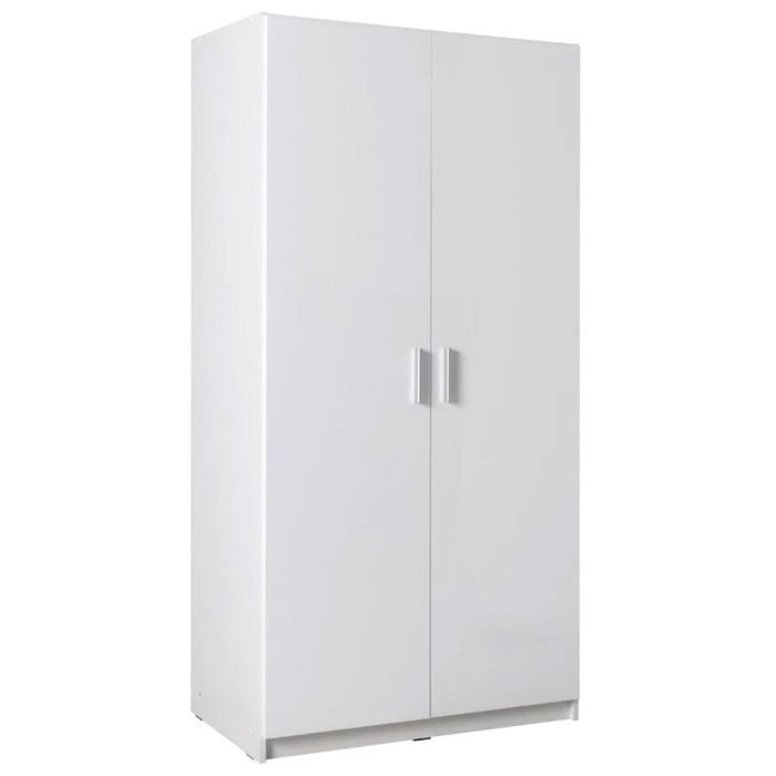 MANISTA 2 Door Wardrobe White Gloss - 92cm