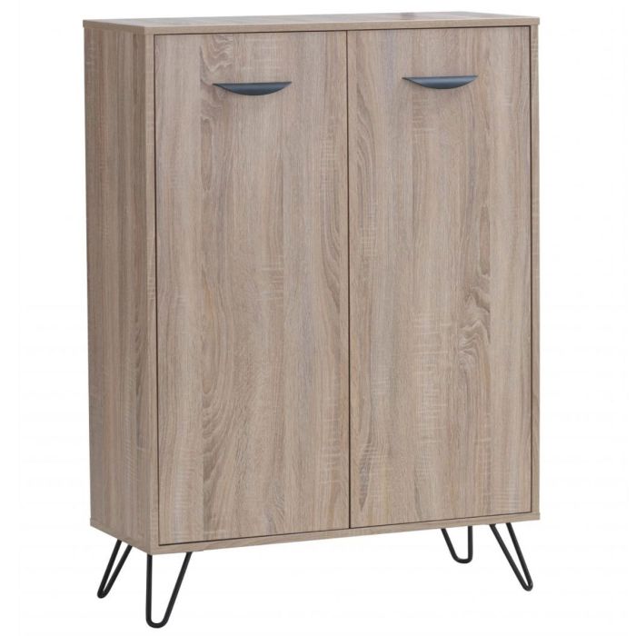 Rixton Display Cabinet with 2 Door - Oak Effect