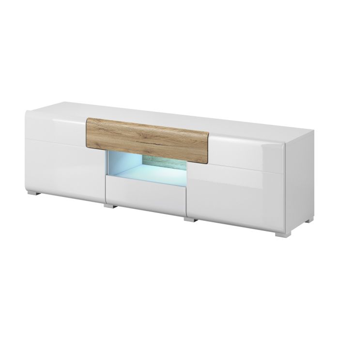 Ohio 41 TV Cabinet 159cm - White Gloss