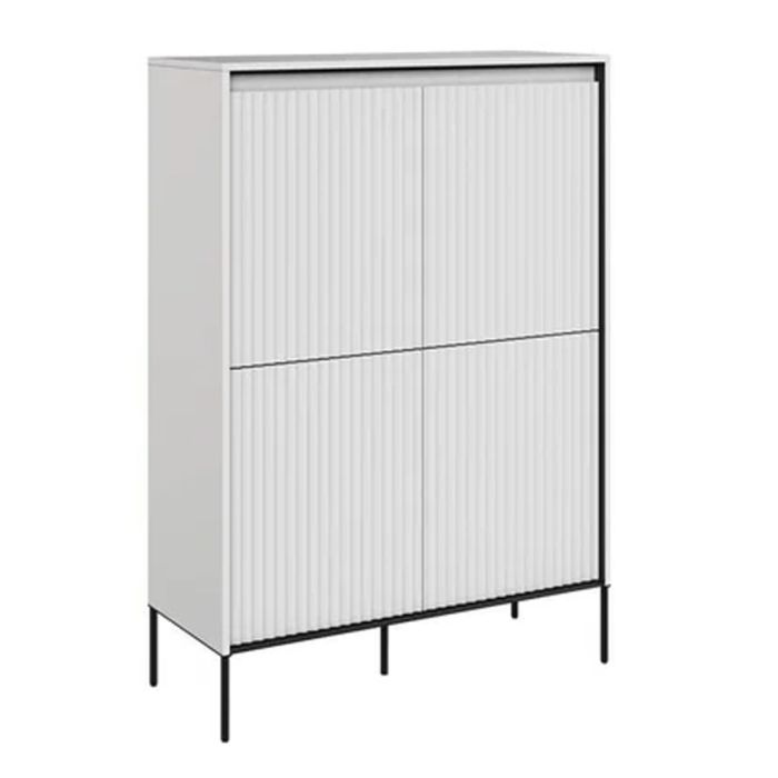 TRADESSA Highboard Cabinet - White Matt