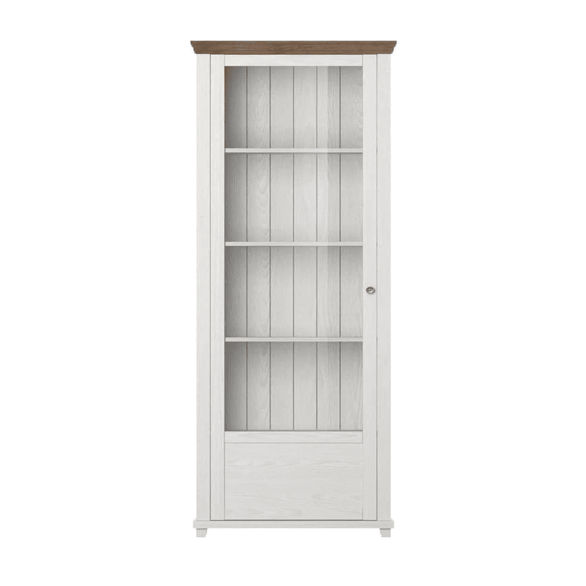 Prism Tall Stylish Display with Left Opening Abisko Ash