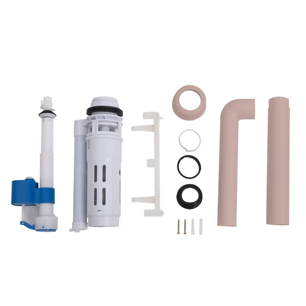 Toilet Cistern with Bottom Water Inlet 3/6 L Salmon