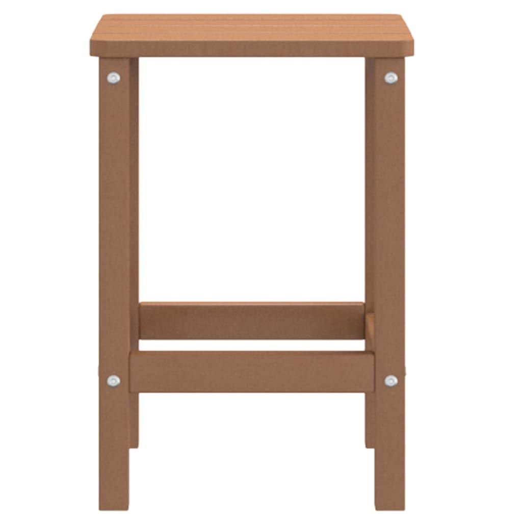 VIDAXL - Sedie Da Giardino Adirondack 2 Pz In Hdpe Marrone