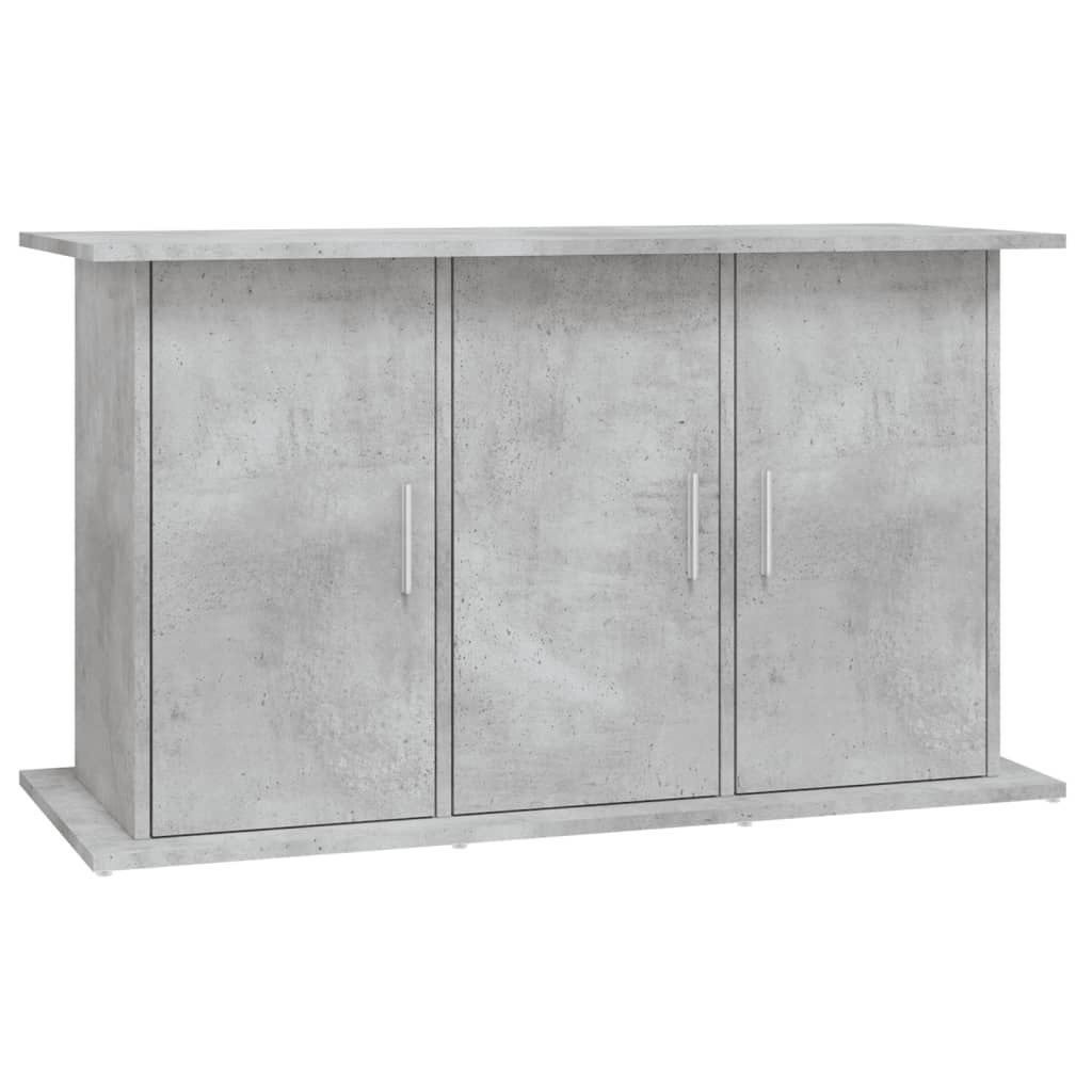 thumbnail image 2 of CIADAZ Aquarium Stand - Concrete Grey, Engineered Wood, 101x41x58 Cm, Fish Tank Cabinet With Storage 2 of 12